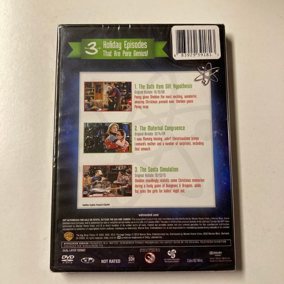 The Big Bang Theory: Holiday Episodes - DVD - Picture 2 of 7